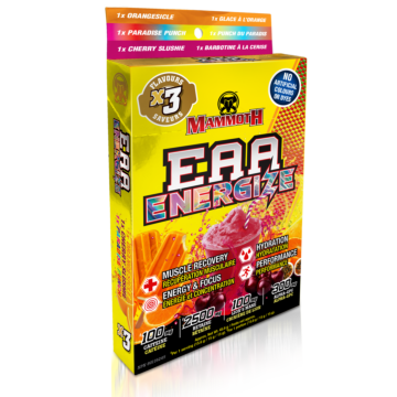 Mammoth Supplements EAA Energize Variety Pack 3 Servings